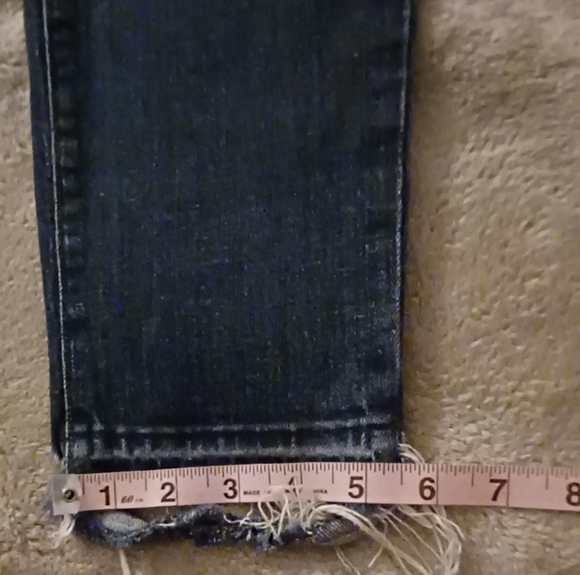 J. Brand Sz 29 Ellis Villain Distressed Destructed Ripped Skinny Jeans - Picture 16 of 16